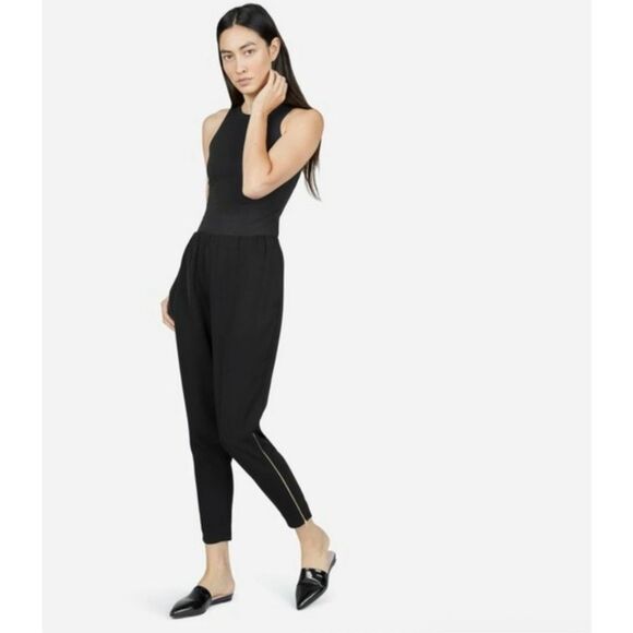 EVERLANE | black japanese goweave pants 2 - Picture 3 of 8